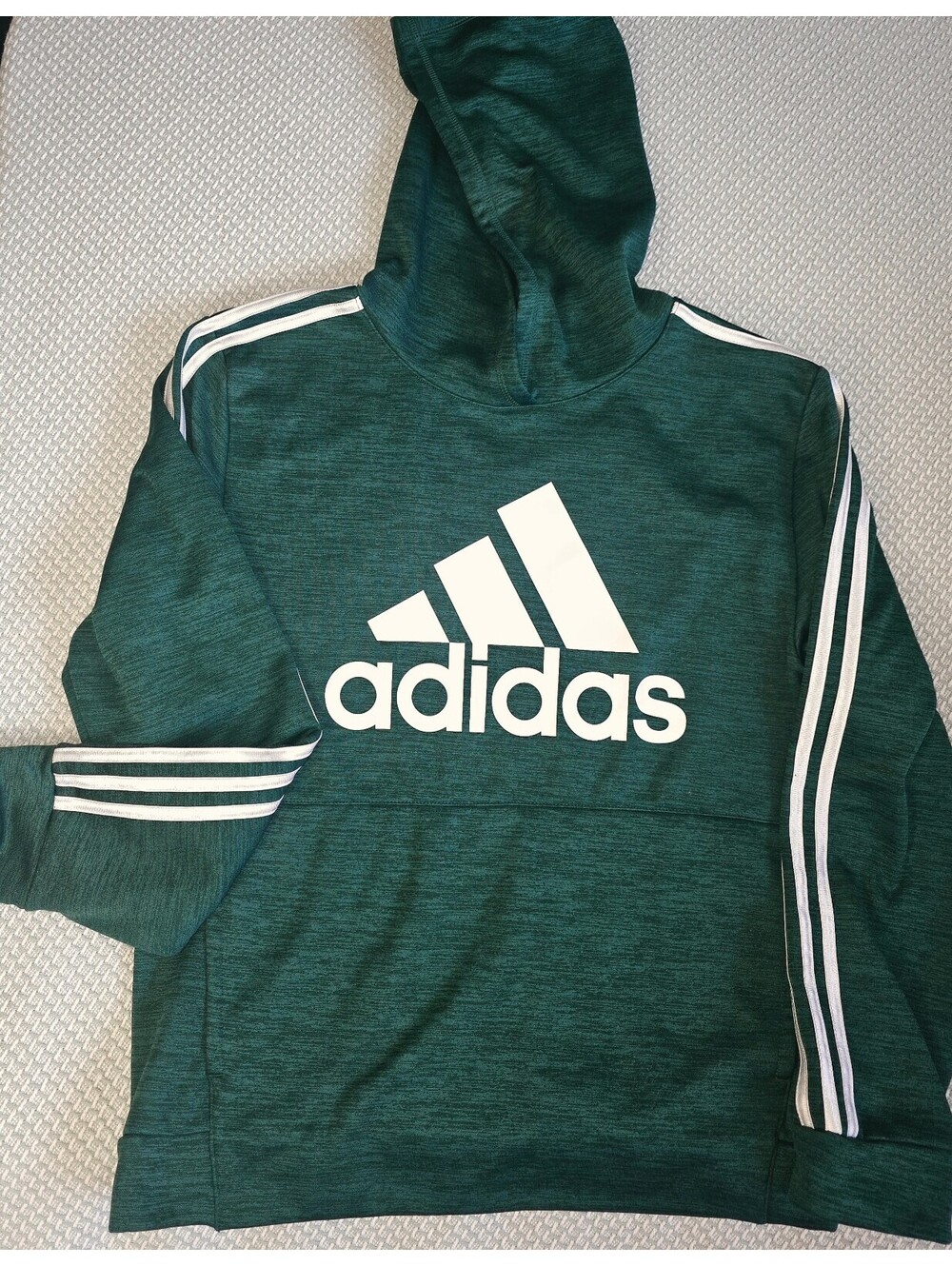 Men's green Adidas hoodie size XL